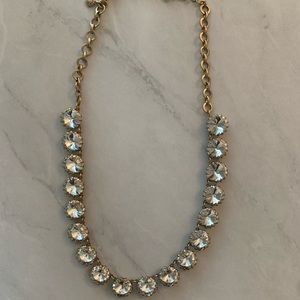 J. Crew Faux Diamond Statement Necklace